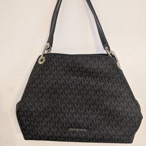 Michael Kors Large Raven Black Shoulder bag